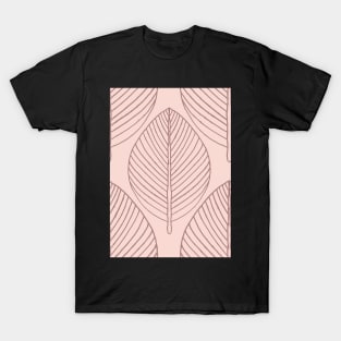 Tropical neutral foliage T-Shirt